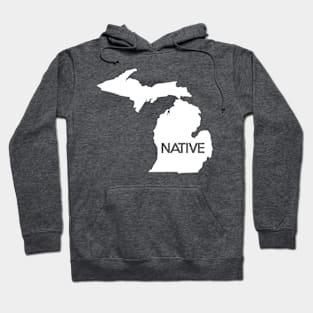 Michigan Native MI Pride Detroit Home Hoodie